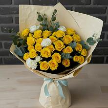 Букет цветов из:  Розы в Попово-Лежачах