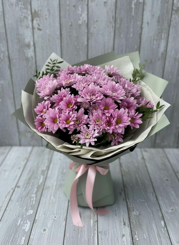 Букет цветов из: Хризантемы в Попово-Лежачах