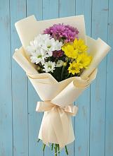 Букет цветов из:  Хризантемы в Попово-Лежачах