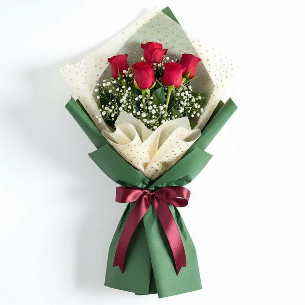 Букет цветов из: Розы в Попово-Лежачах