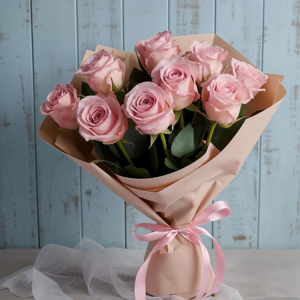 Букет цветов из: Розы в Попово-Лежачах