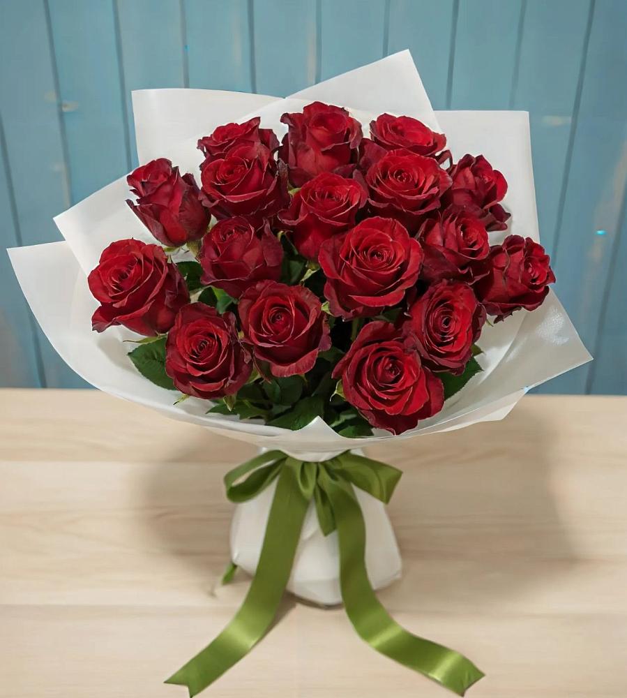 Букет Красные розы в Попово-Лежачах