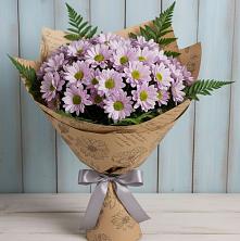 Букет цветов из:  Хризантемы в Попово-Лежачах