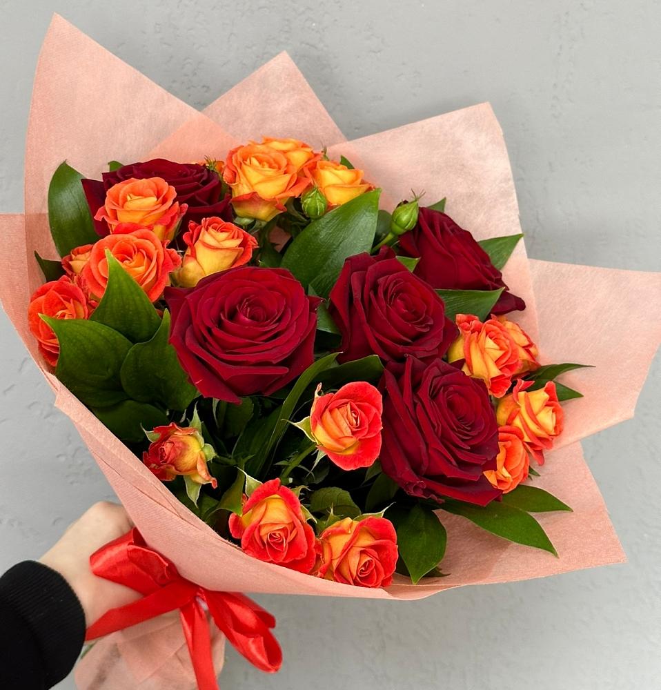 Букет Любовь и восторг в Попово-Лежачах