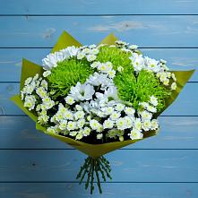 Букет цветов из:  Хризантемы в Попово-Лежачах
