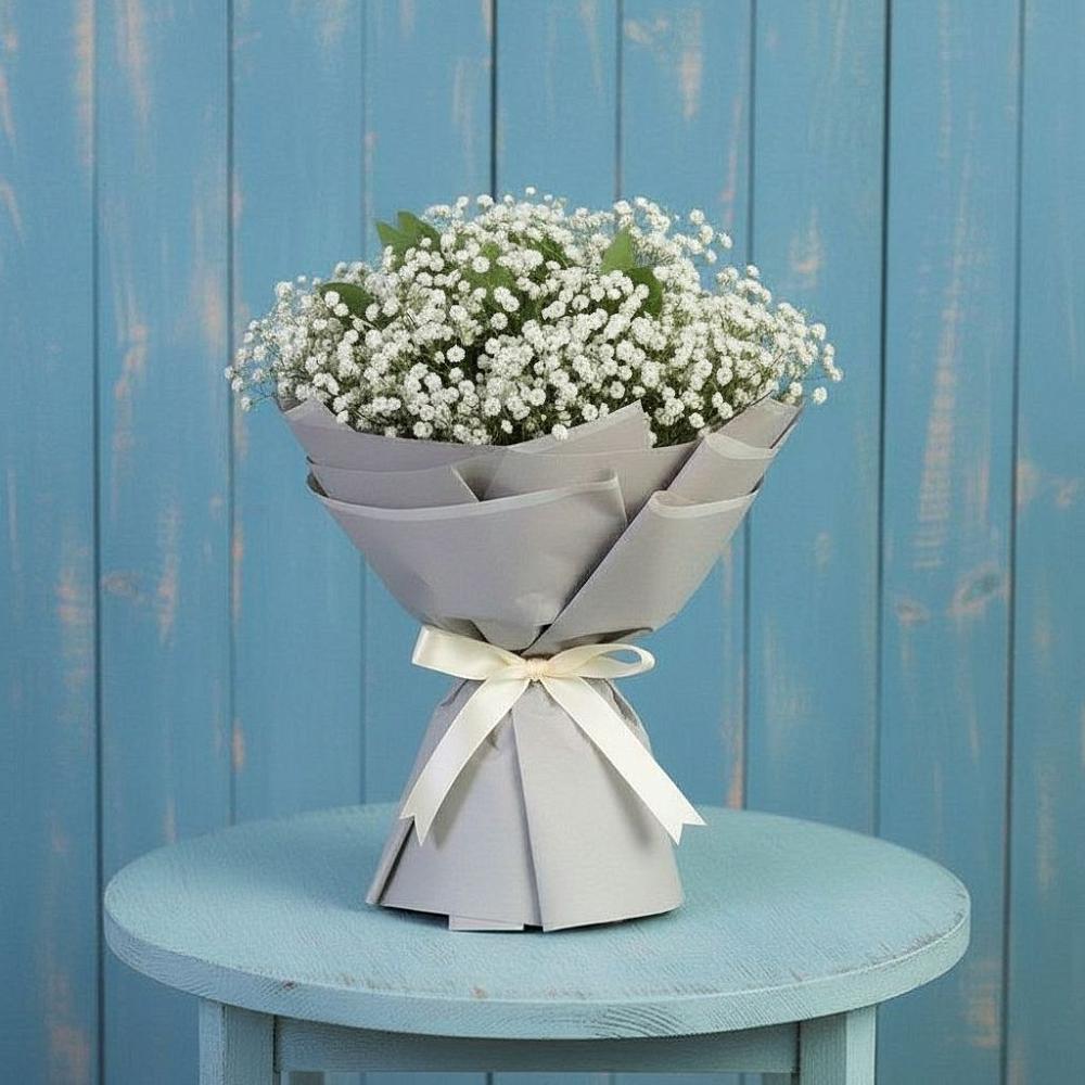 Букет цветов из: Гипсофила в Попово-Лежачах