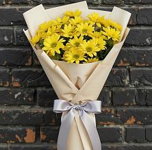 Букет цветов из:  Хризантемы в Попово-Лежачах