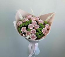 Букет цветов из:  Розы и Хризантемы в Попово-Лежачах