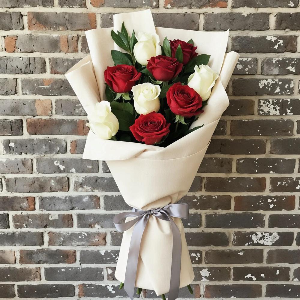 Букет цветов из: Розы в Попово-Лежачах