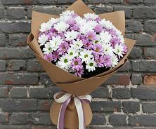 Букет цветов из:  Хризантемы #REPLACE_PRED# Попово-Лежачах