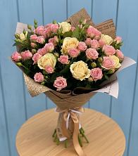 Букет цветов из:  Розы в Попово-Лежачах