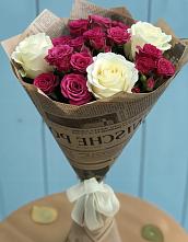 Букет цветов из:  Розы в Попово-Лежачах