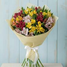 Букет цветов из:  Альстромерии в Попово-Лежачах