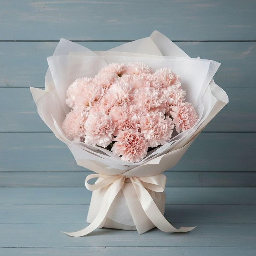 Букет цветов из: Гвоздики в Попово-Лежачах