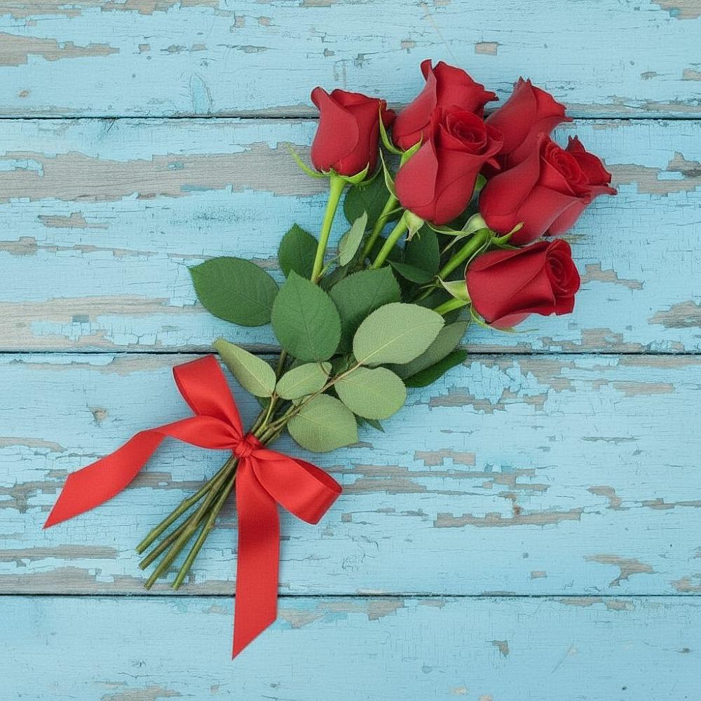 Букет Красные розы в Попово-Лежачах