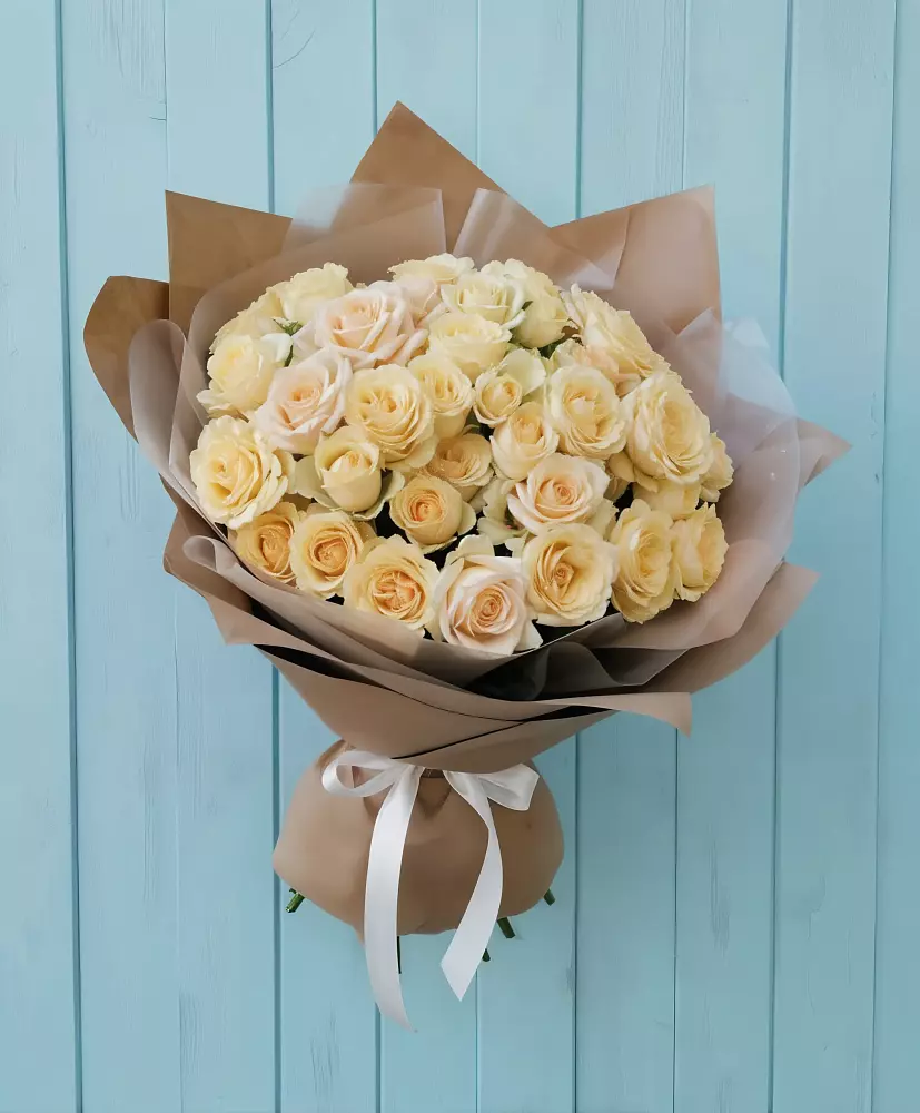 Букет Кремовое облако в Попово-Лежачах