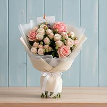 Букет цветов из:  Розы в Попово-Лежачах