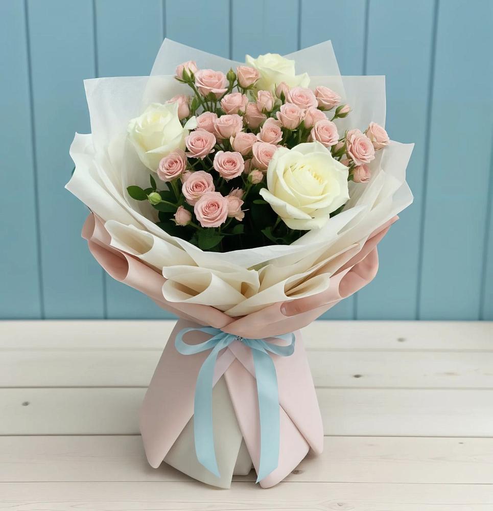 Букет цветов из: Розы в Попово-Лежачах