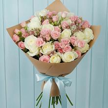 Букет цветов из:  Розы в Попово-Лежачах